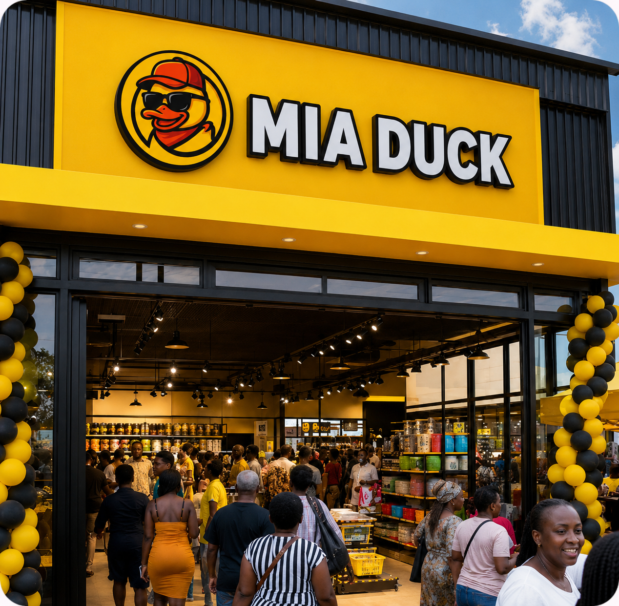 Mia Duck retail project in Kenya
